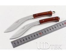 Nepal small dogleg machete fixed knife UD405176
